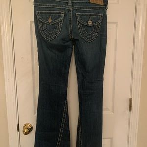 True Religion Joey Natural Big T Jeans